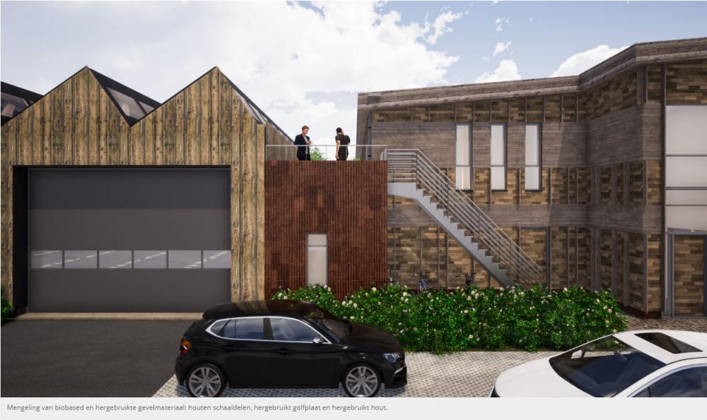 Nieuws: Voorbereidingen Duurzame gemeentewerf voor Gemeente Nieuwkoop - Ontwerp ORGA Architect