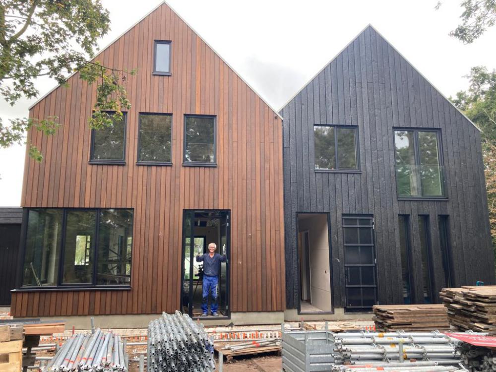 Nieuws: Afronding project Casco dubbel ecologisch woonhuis Uithoorn