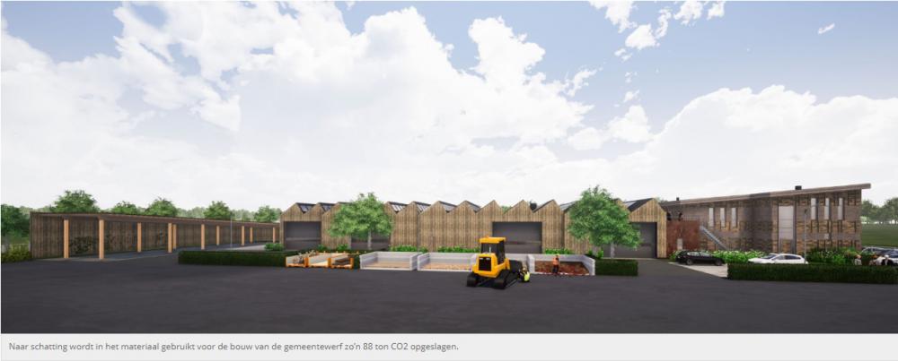 Nieuws: Voorbereidingen Duurzame gemeentewerf voor Gemeente Nieuwkoop - Ontwerp ORGA Architect
