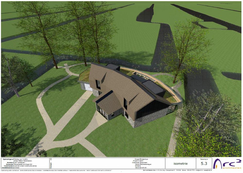 Nieuws: Project Polder panorama woonhuis Kockengen opgeleverd - Ontwerp Arc2 Architecten