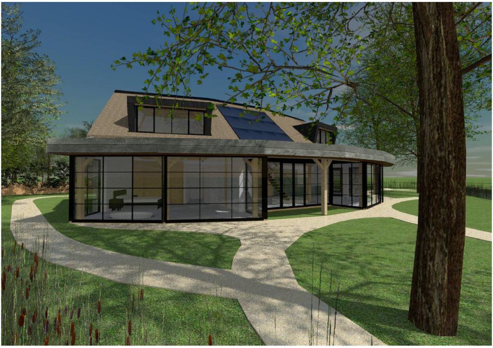 Nieuws: Project Polder panorama woonhuis Kockengen opgeleverd - Ontwerp Arc2 Architecten