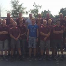 Team Bouwbedrijf van Engen juli 2017