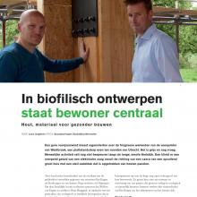 Artikel in blad Timmerfabrikant over project Westbroek