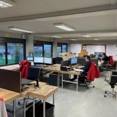 Bouwbedrijf van Engen BV - Uitbreiding kantoor BvE, Kockengen - Tijdelijke kantoor in units