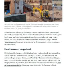 Bouwbedrijf van Engen BV - Artikel Cobouw 'Gemeentewerf Nieuwveen voor een derde opgetrokken uit materiaal van Marktplaats'